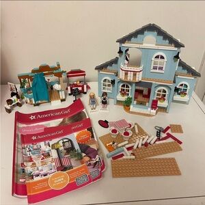 American Girl Mega Blocks Grace’s Home and instructional manual read description